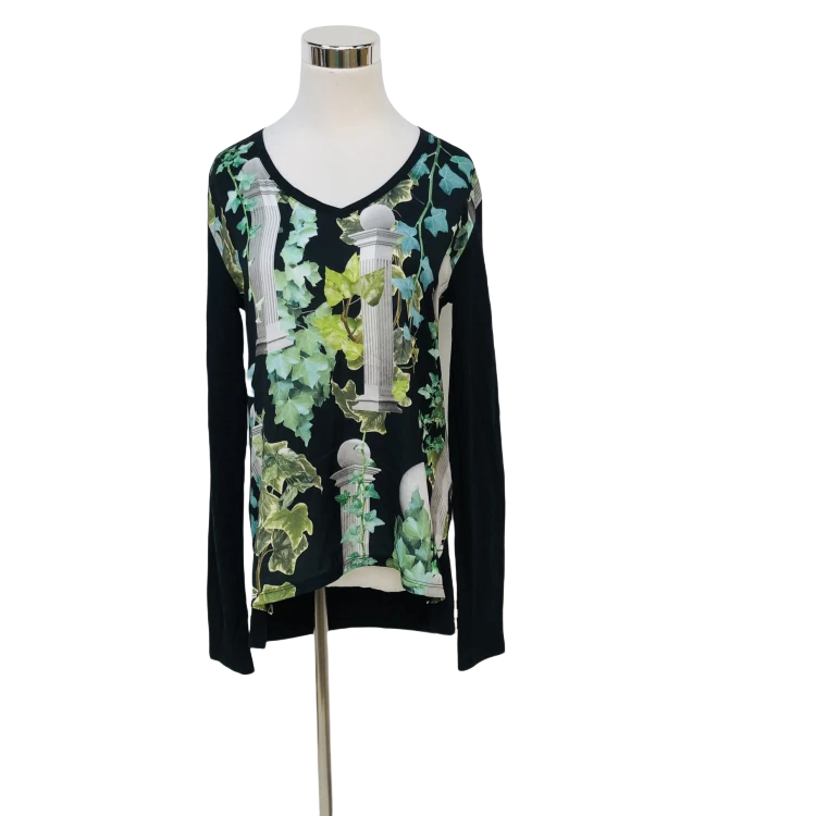 95新 VERSACE/范思哲 妃鱼/棉/上衣/沐八21