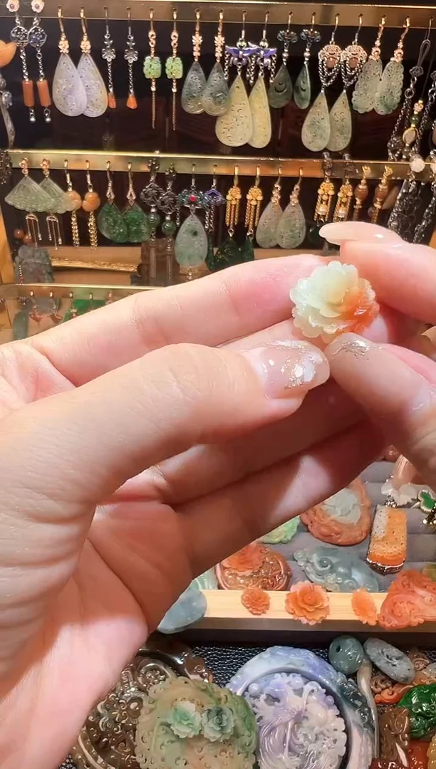 定制翡翠未镶嵌爱****甜翡翠