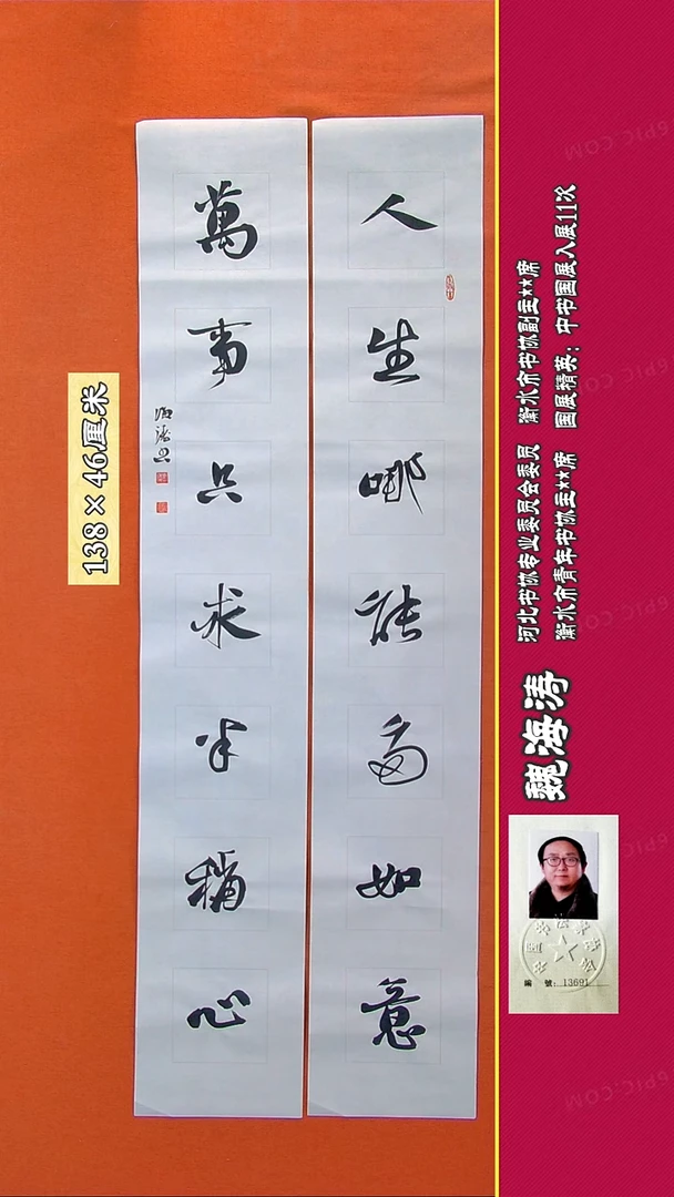 书法263RX魏海涛书法作品