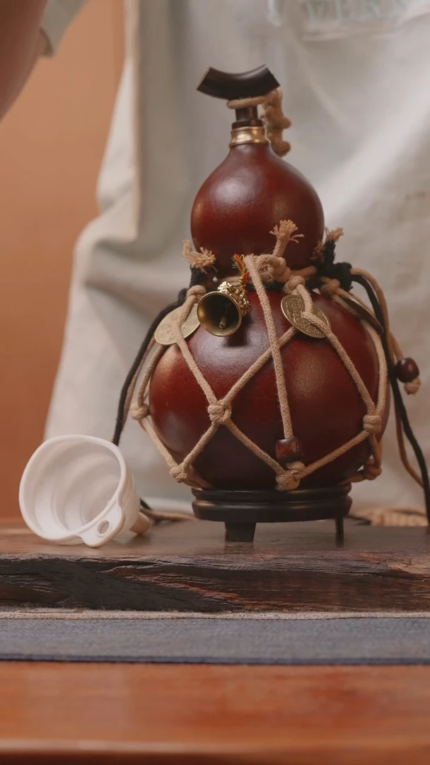 1997号精品大漆葫芦防腐防渗装水茶酒