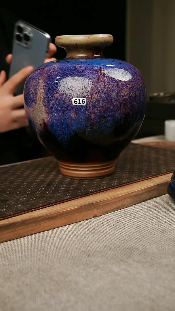 瓷片钧瓷茶器茶壶616
