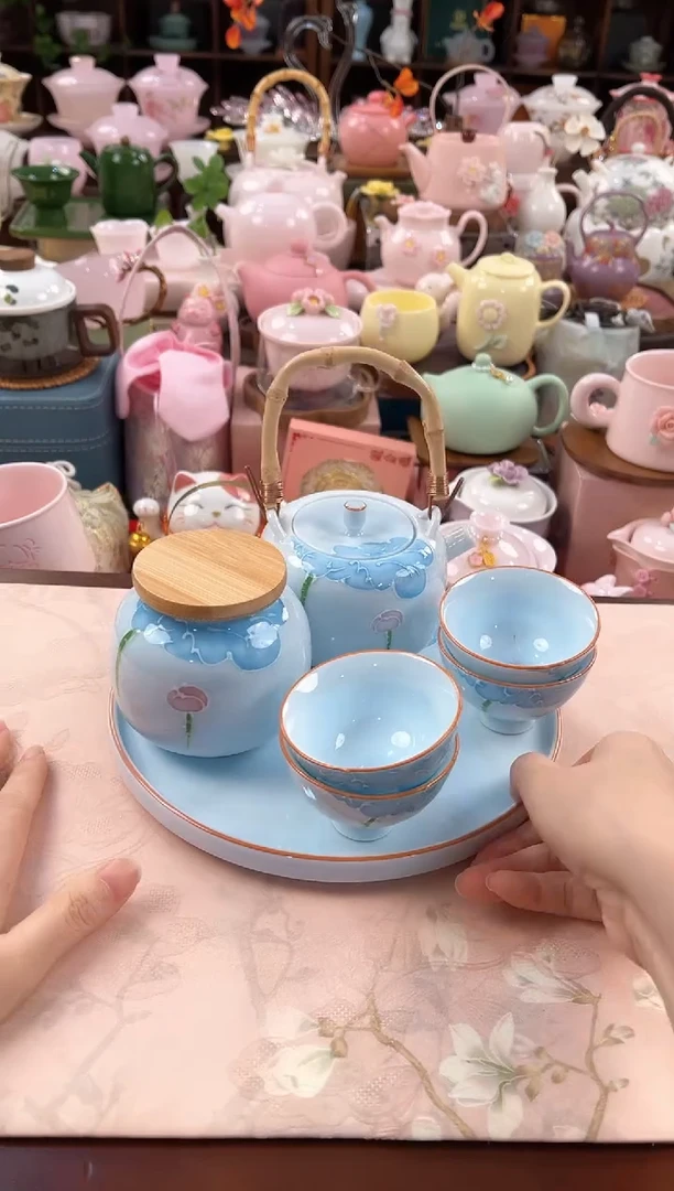 瓷片茶具：库存仅剩1件