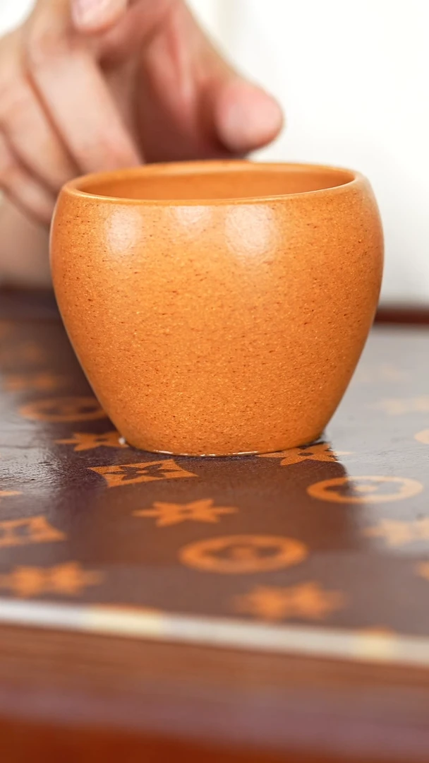 茶壶紫砂老宕口黄金段风水缸杯