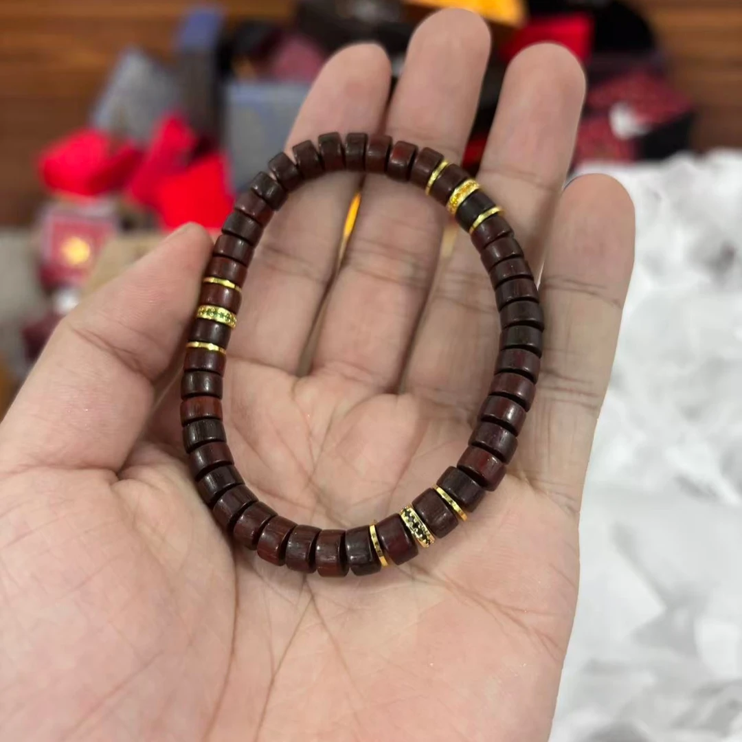 小叶紫檀手串@@c0302(无礼盒)