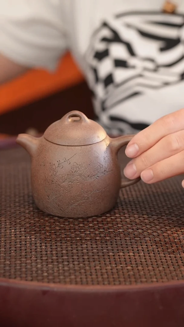 茶壶紫砂原矿手工制作220cc
