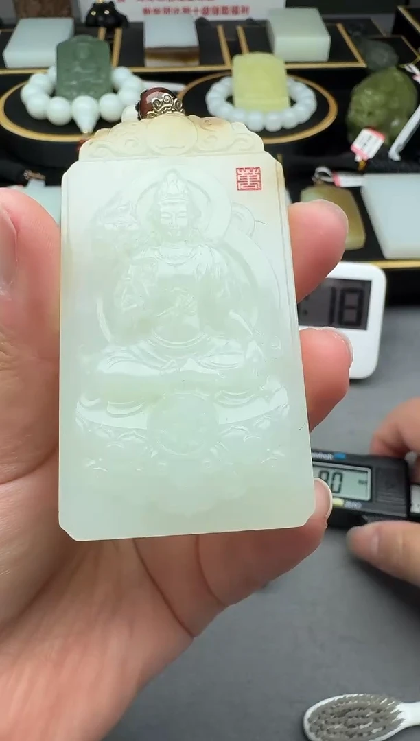 颈饰未镶嵌和田玉4