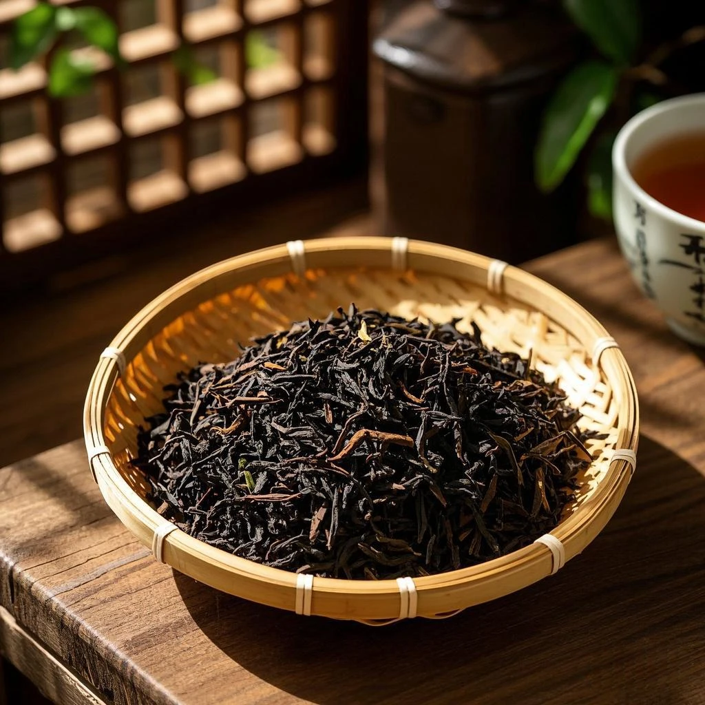 满小茉 2009花开富贵六堡茶散茶