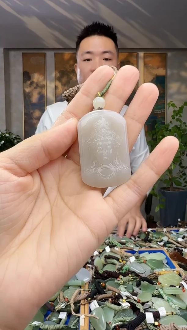 未镶嵌和田玉挂件拍一发一