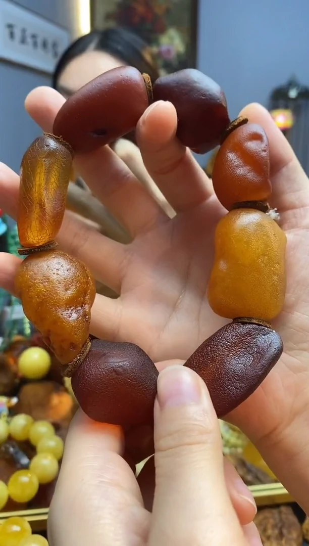 手串琥珀未镶嵌手串