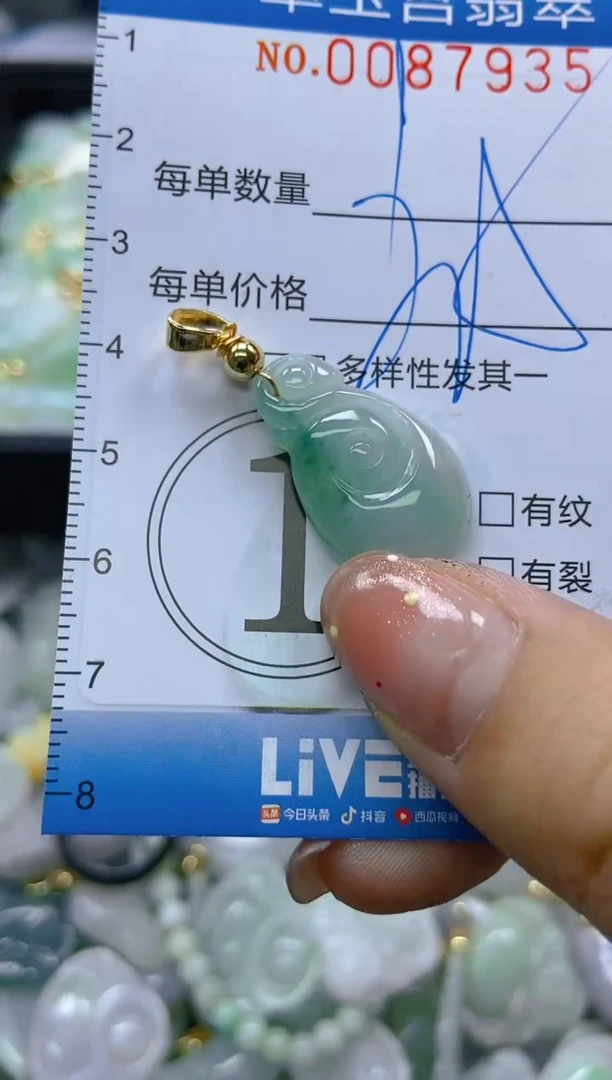 【闪购商品】翡翠颈饰未镶嵌闪购0087935