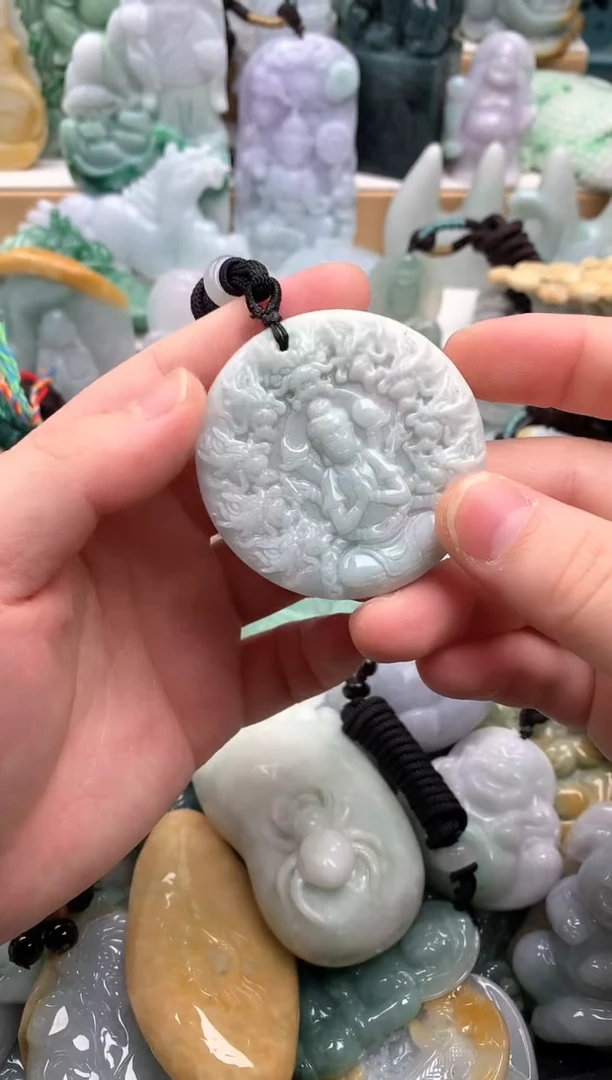 吊坠(不含链)未镶嵌翡翠1