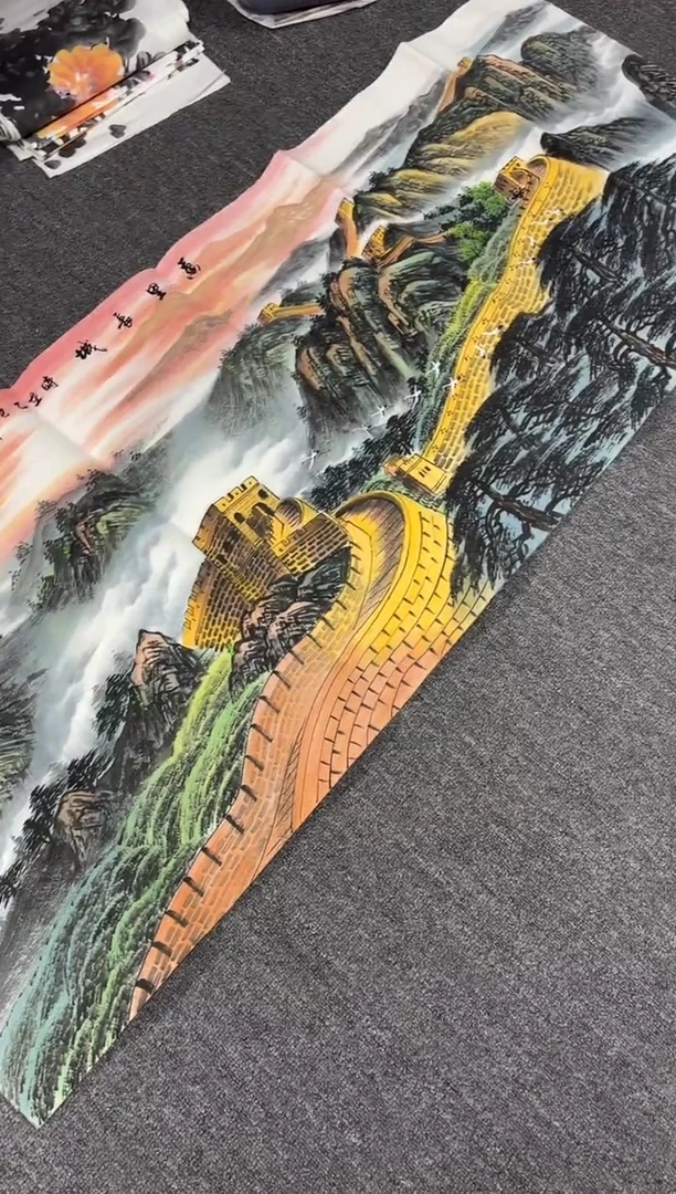 国画艺初美术馆精选链接--15万里长城