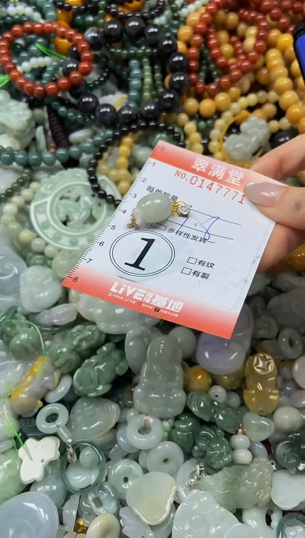 翡翠未镶嵌颈饰闪购0147771