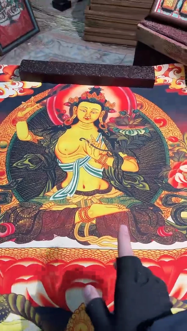 卷轴画天天的唐卡tk160