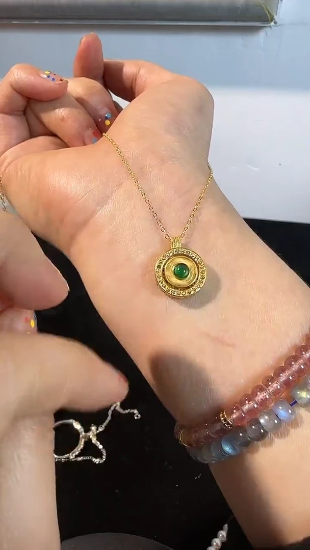 【闪购商品】翡翠颈饰未镶嵌03不退换