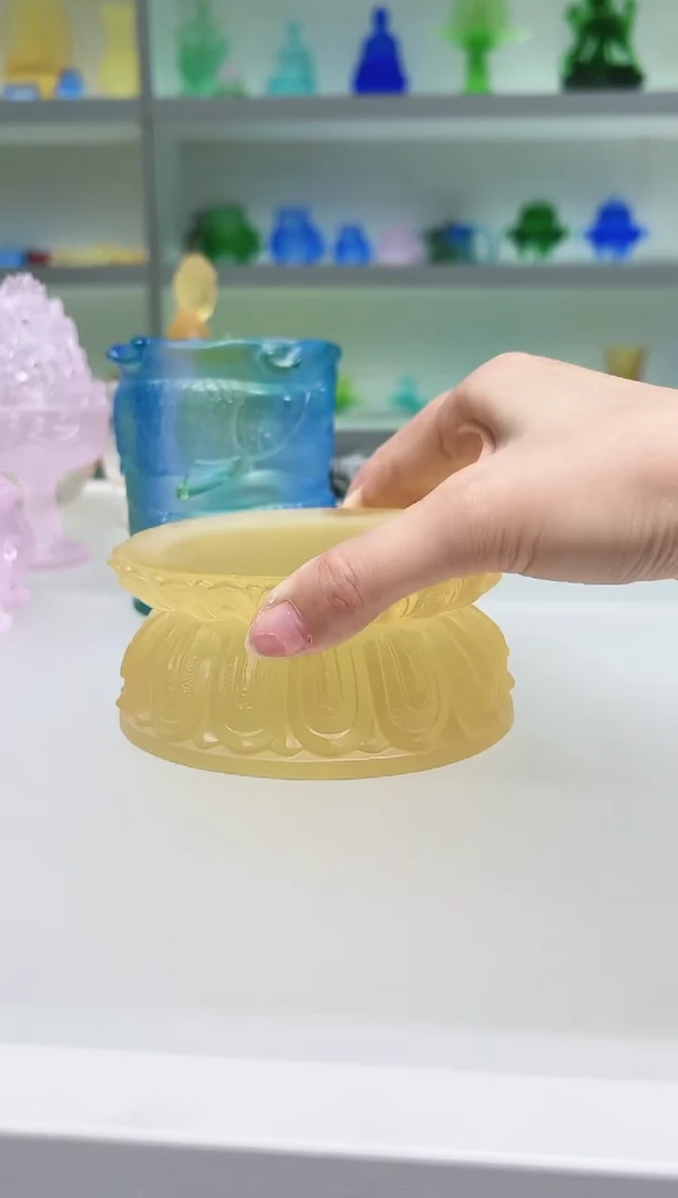手工艺品琉璃古法琉璃底座