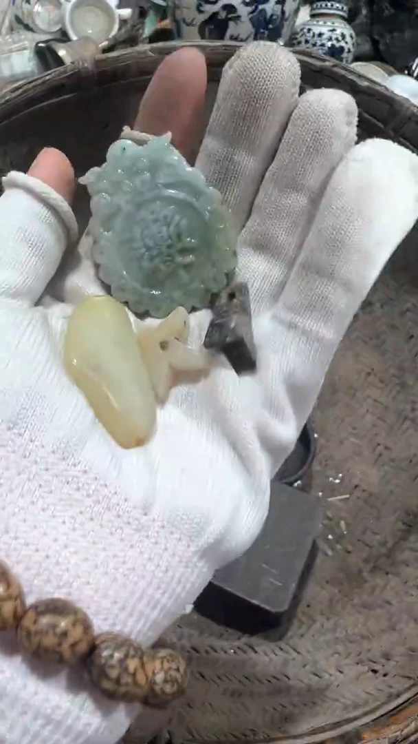 陶瓷心***印工艺品摆件0923221
