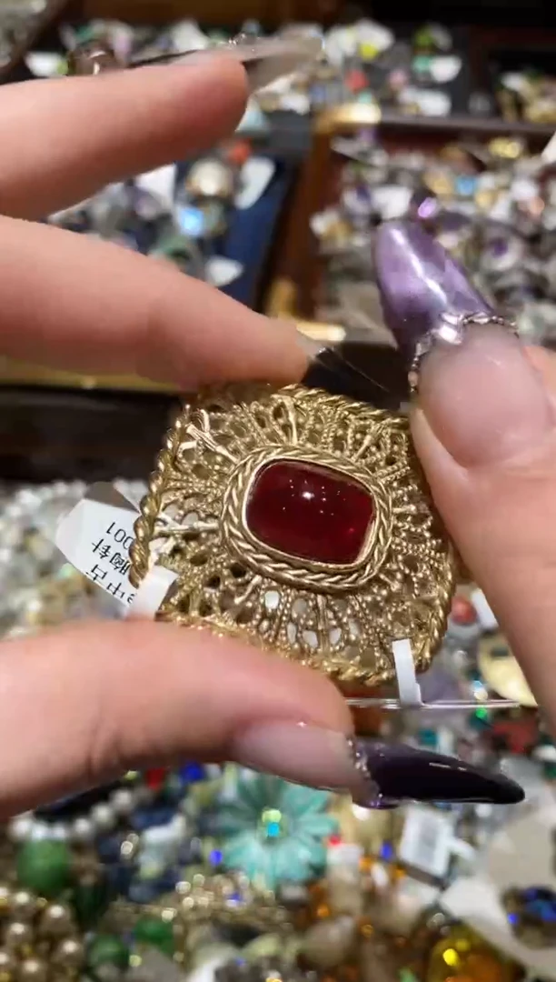 琉璃铜合金楚楚珠宝中古甄选不退换