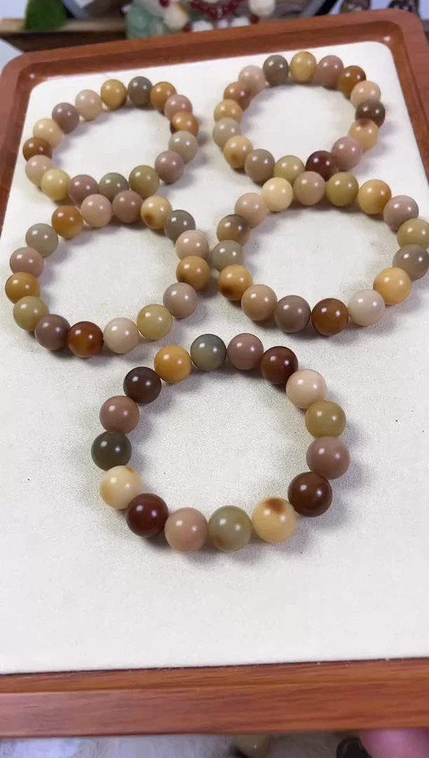 菩提根/象牙果手串14多宝汤圆