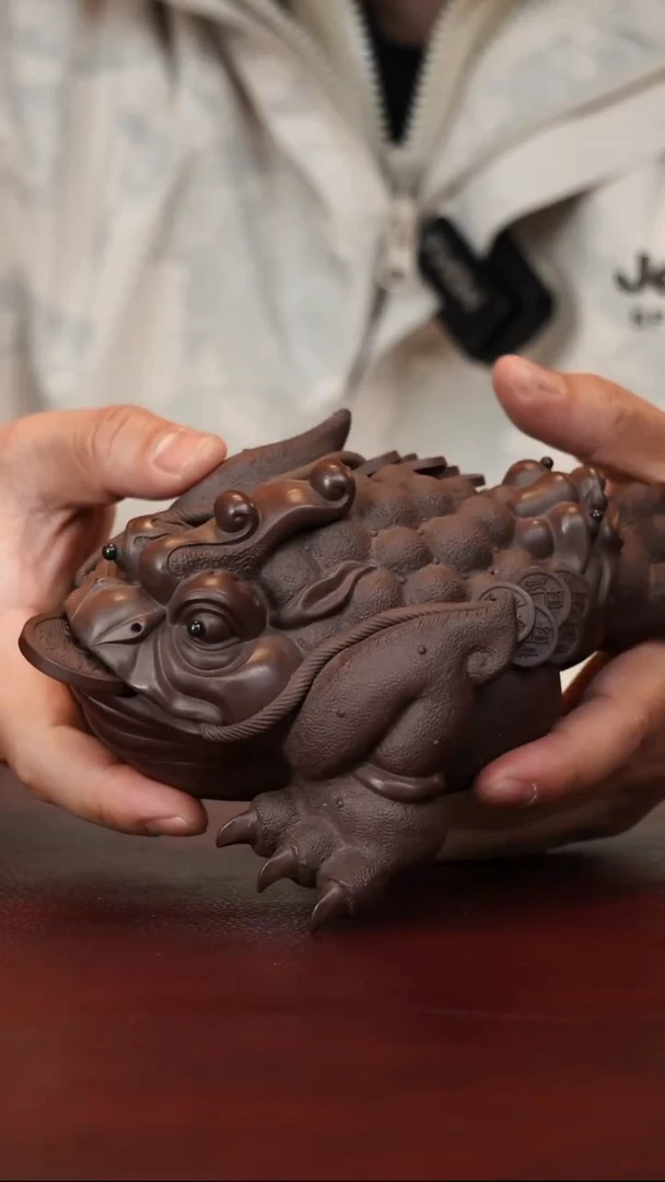 茶壶紫砂原矿高端紫砂--茶宠