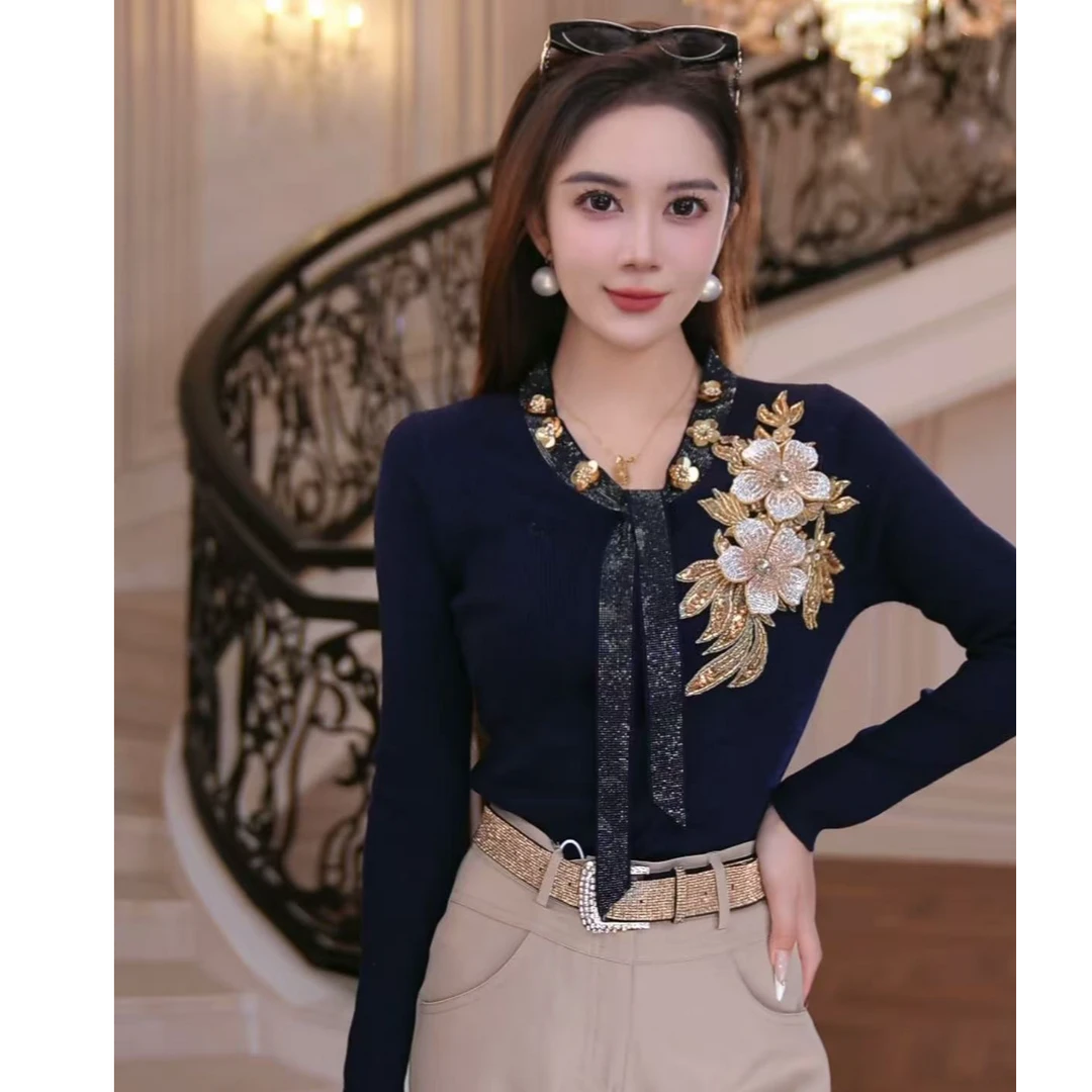 FNN【芙娜妮】2025新款休闲洋气衣服女穿搭气质女装上衣F2530375A