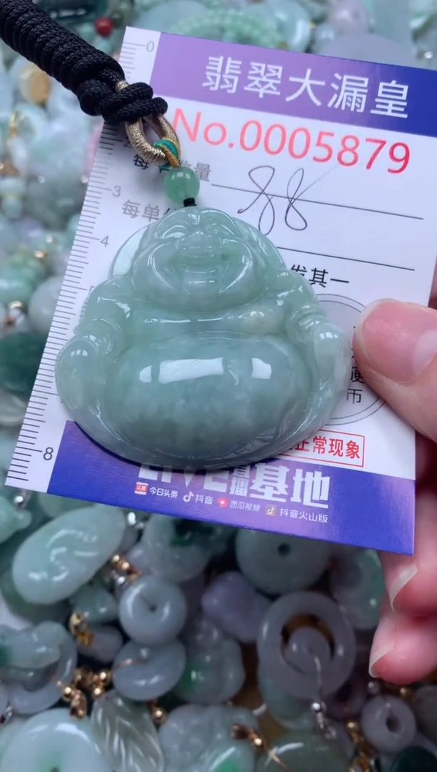 翡翠未镶嵌吊坠(不含链)5779