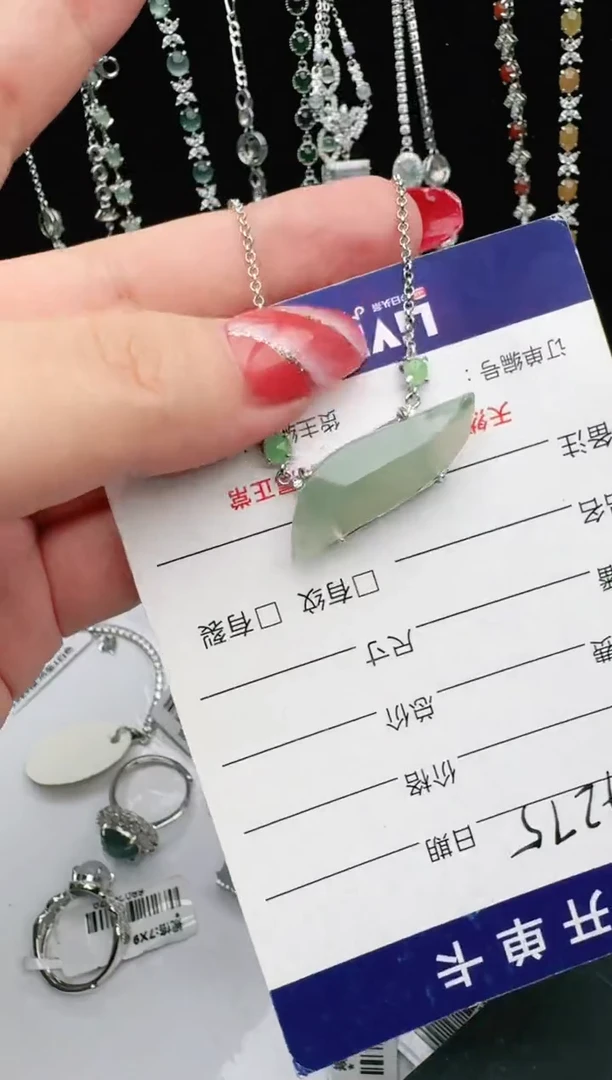 银S925镶嵌戒指翡翠1111