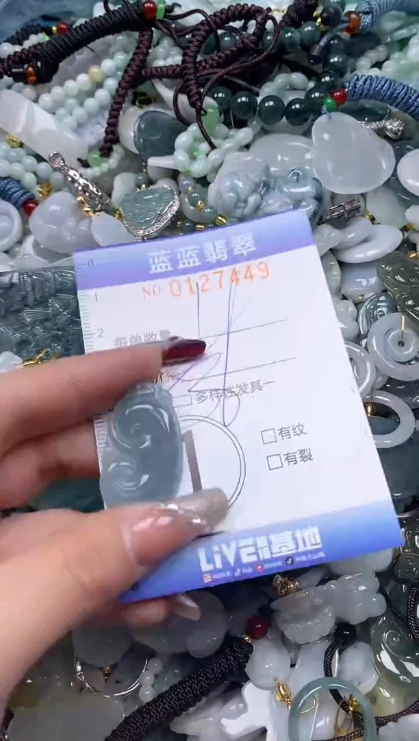 【闪购商品】翡翠颈饰未镶嵌闪购0127449多样性发其一