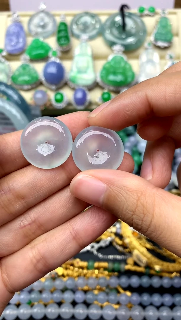 翡翠未镶嵌颈饰223-中国好珍宝