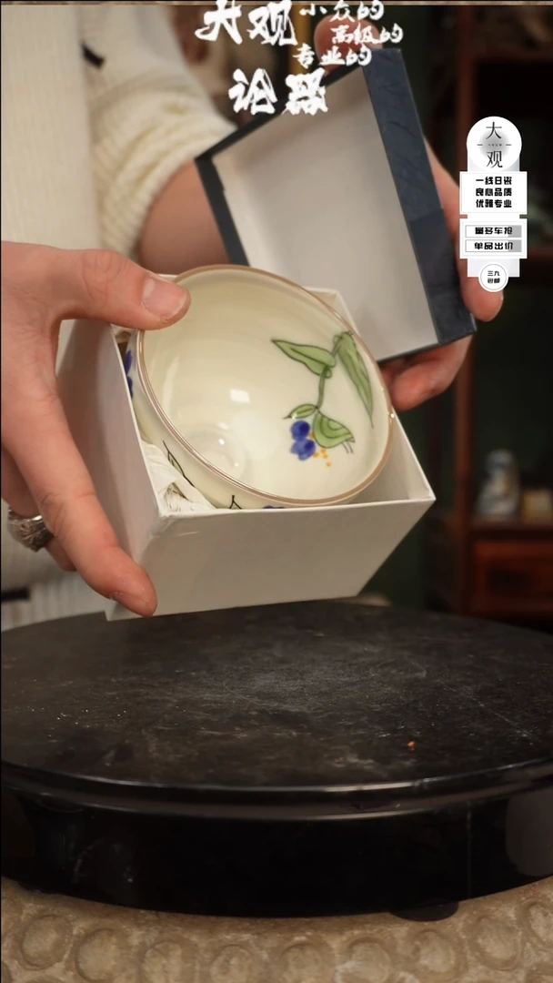 【闪购商品】瓷片大观论器碗碗