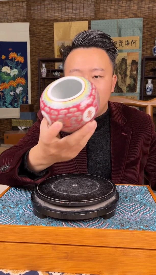 摆件瓷景德镇陶瓷摆件B738