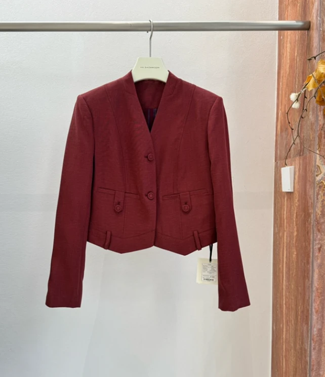 【ZHEN】XZ805 2025新款西装外套职场风小众设计师款