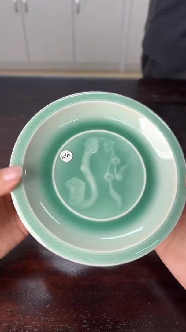 龙泉云间青瓷小米茶器