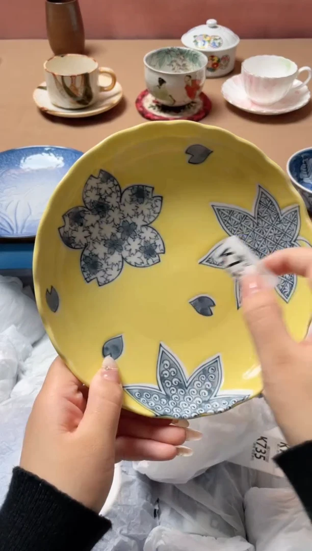 瓷片宽***海瓷器瓷器K734