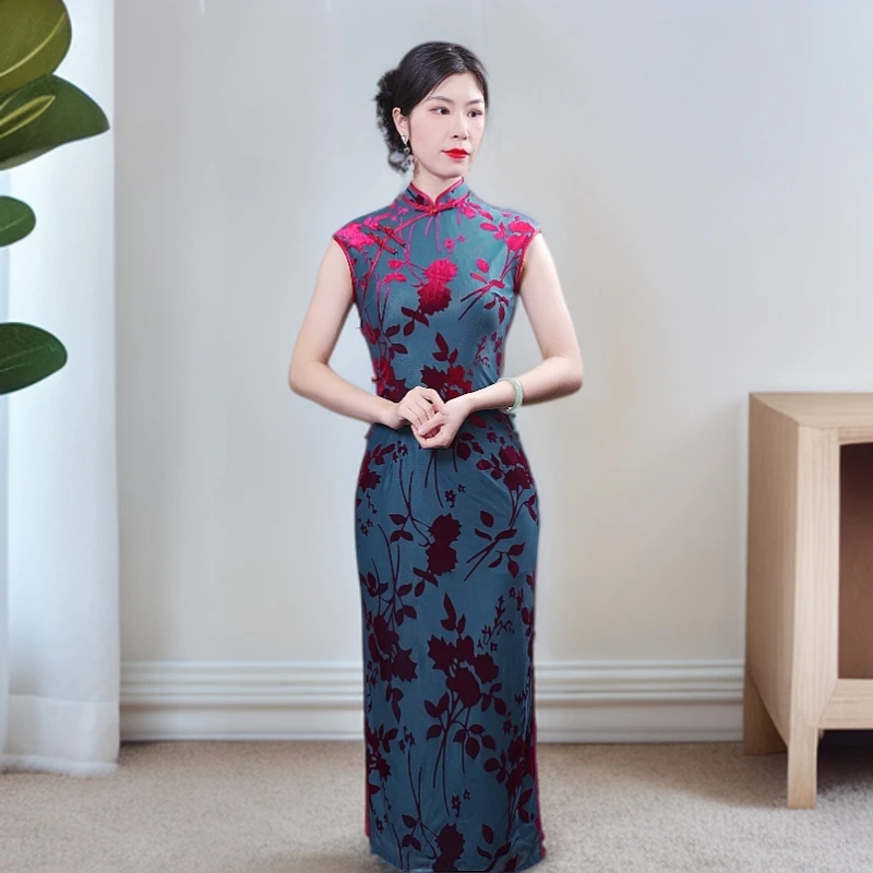 北丘 2025清凉改良旗袍气质日常小个子显瘦旗袍夏季大码