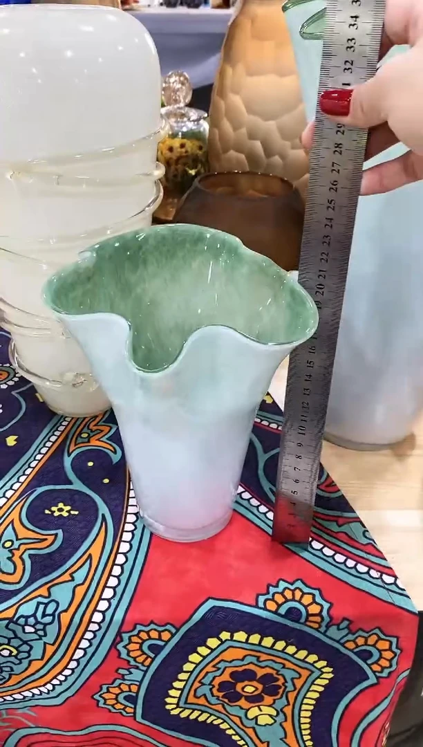 慕忆家手作琉璃花瓶