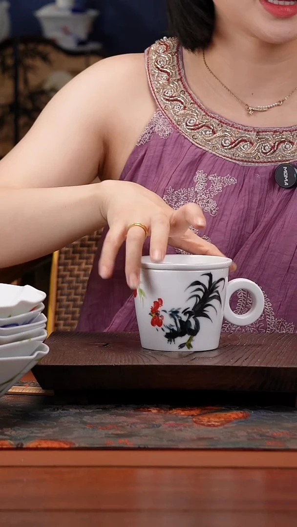 陶瓷景德镇高温釉中彩餐具（无毒无铅无镉）