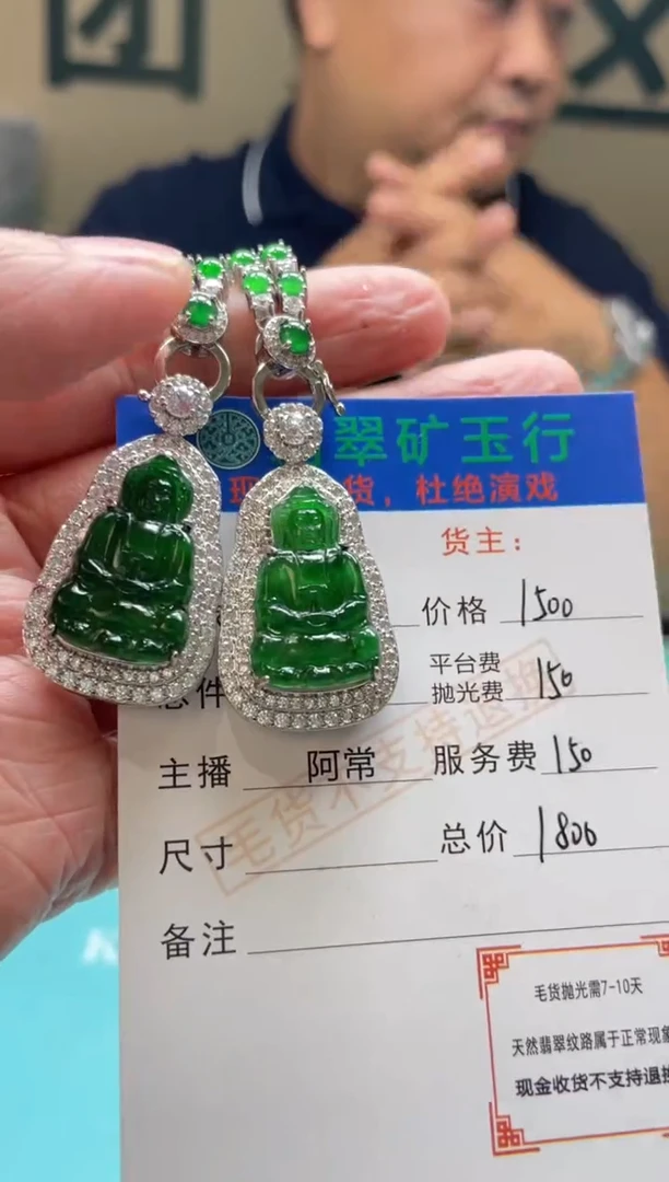 颈饰合金翡翠田**院-毛货-不退不换-多样性-发两个