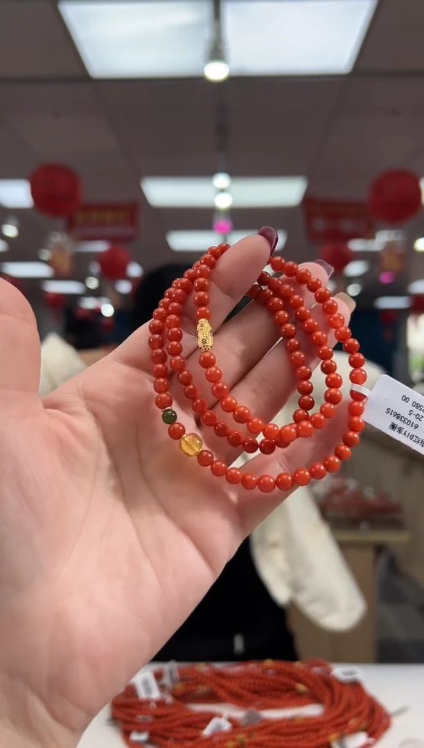 【闪购商品】南红玛瑙珠串未镶嵌多样发其一/5/610338615