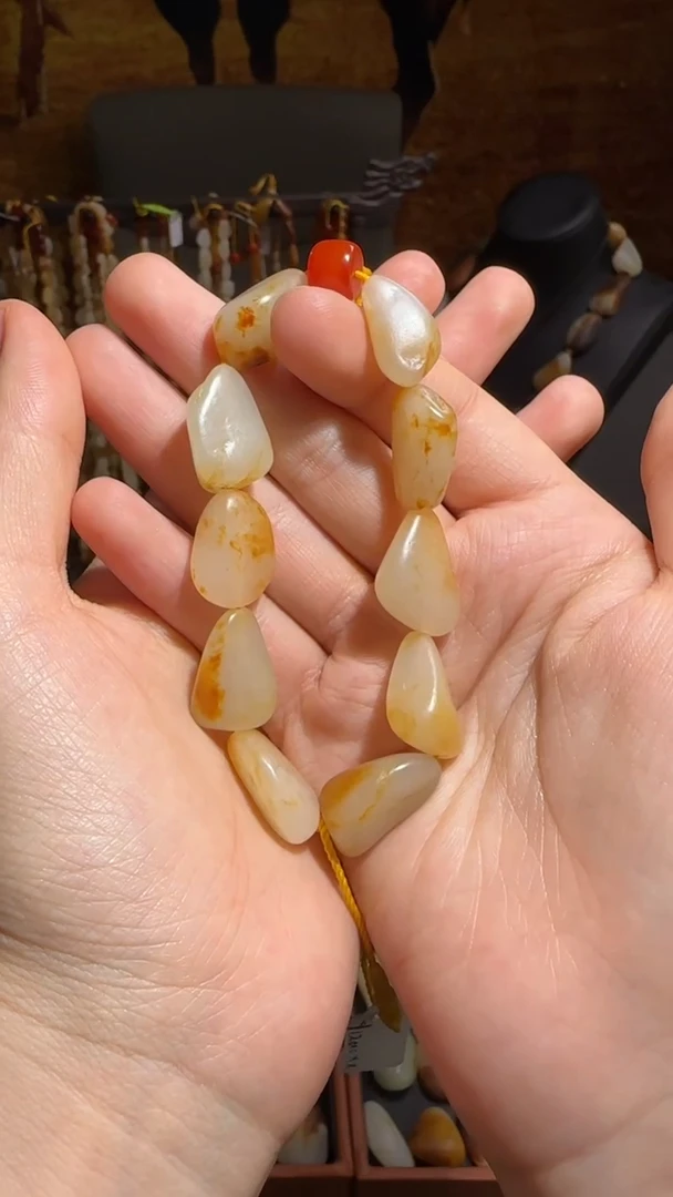 手链未镶嵌和田玉36.4克