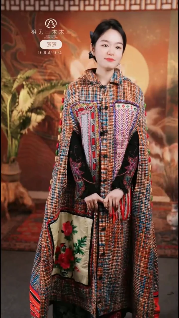 不规则款老绣款式959米