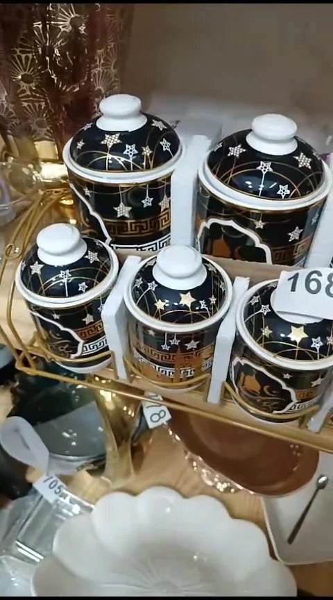 瓷168密封罐七件套