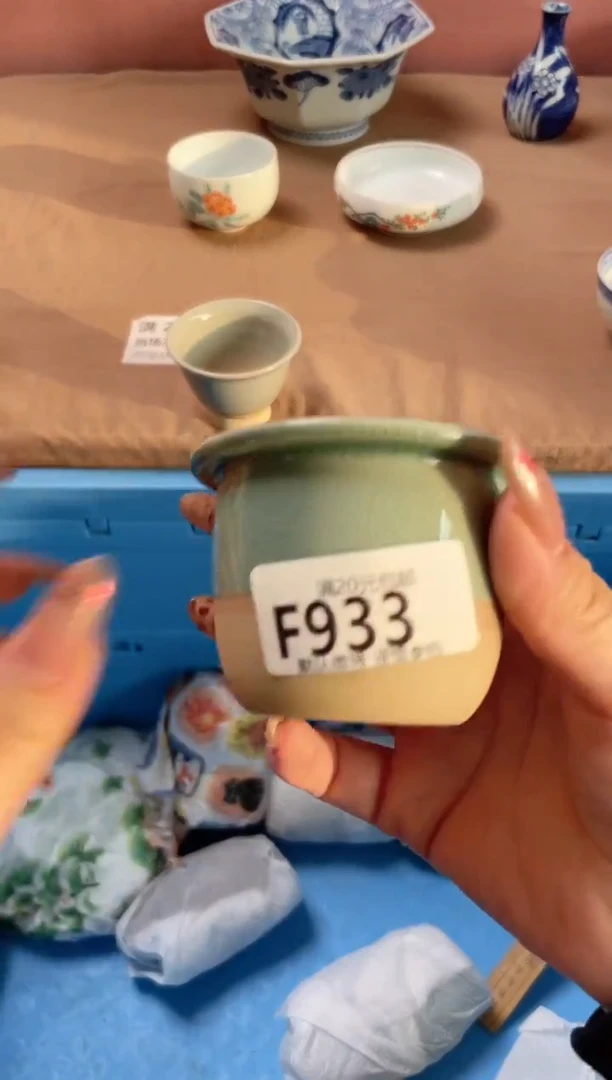 瓷片好**连瓷器瓷器F933