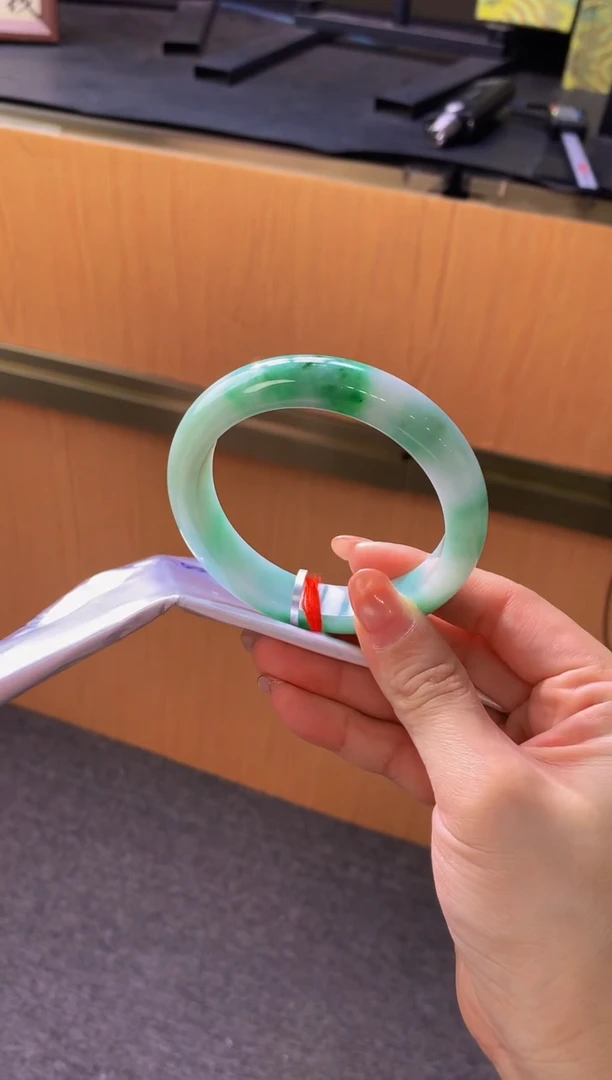 未镶嵌手镯翡翠-F105 圈口59.7