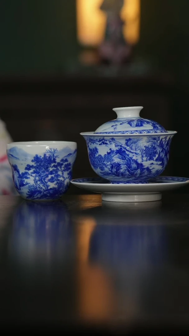 摆件景德镇陶瓷杯/碟/盘/碗
