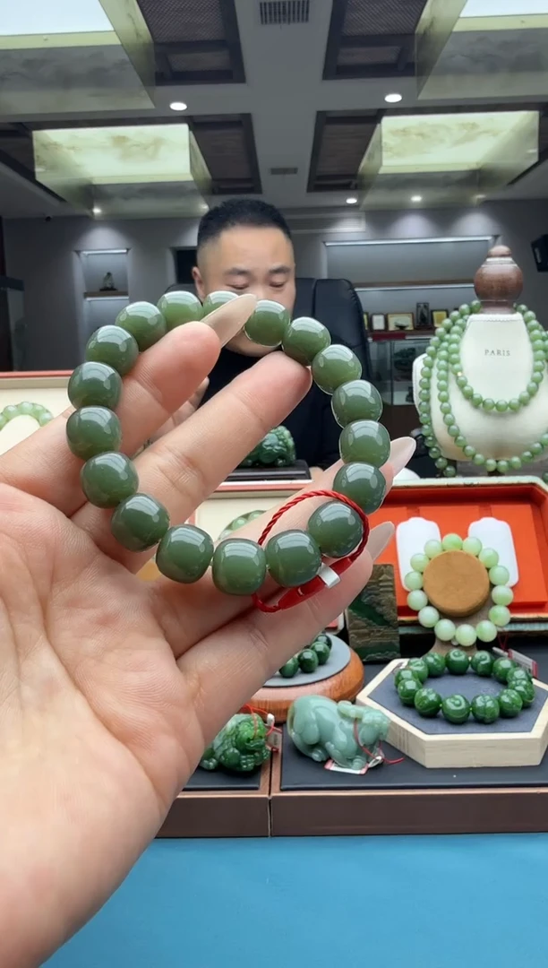 未镶嵌手串和田玉szq