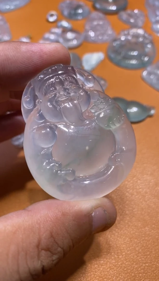 翡翠未镶嵌吊坠(不含链)财神29800