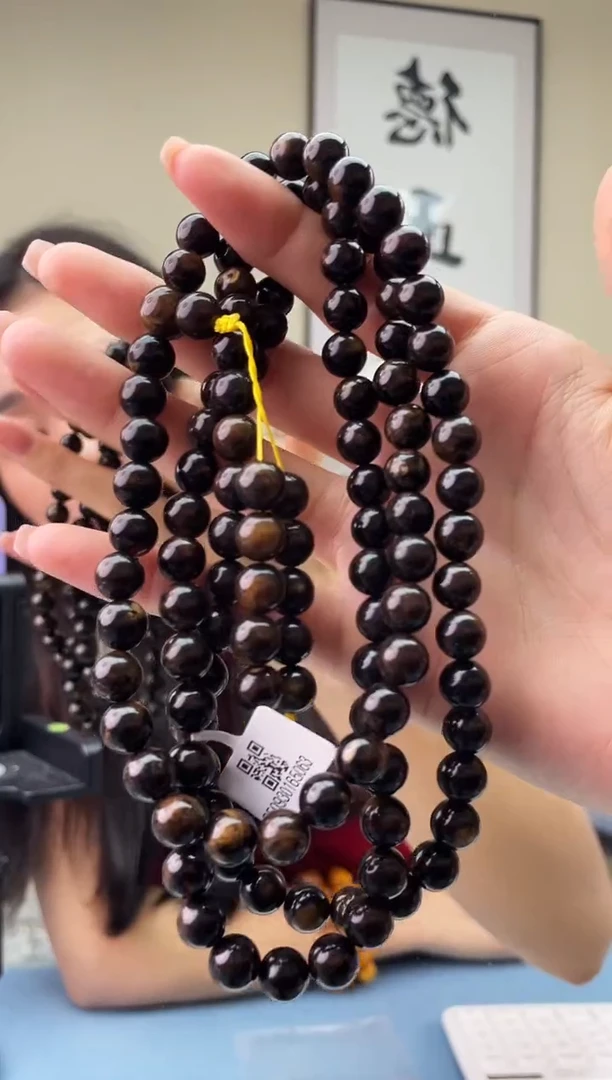 琥珀未镶嵌珠宝奇石T042.缅黑花假一罚十多样性发其一