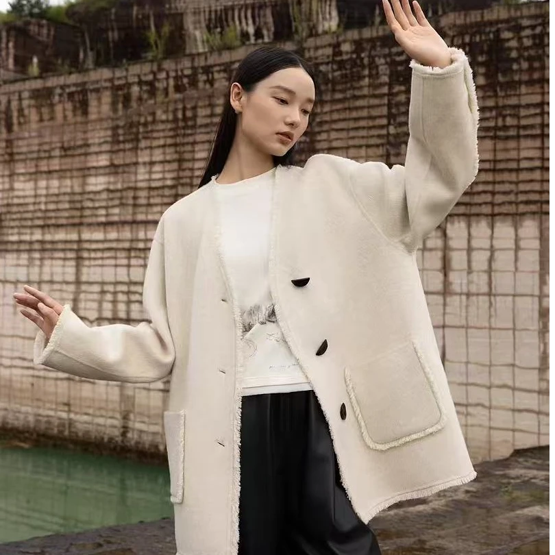 时光里女装羊绒外套