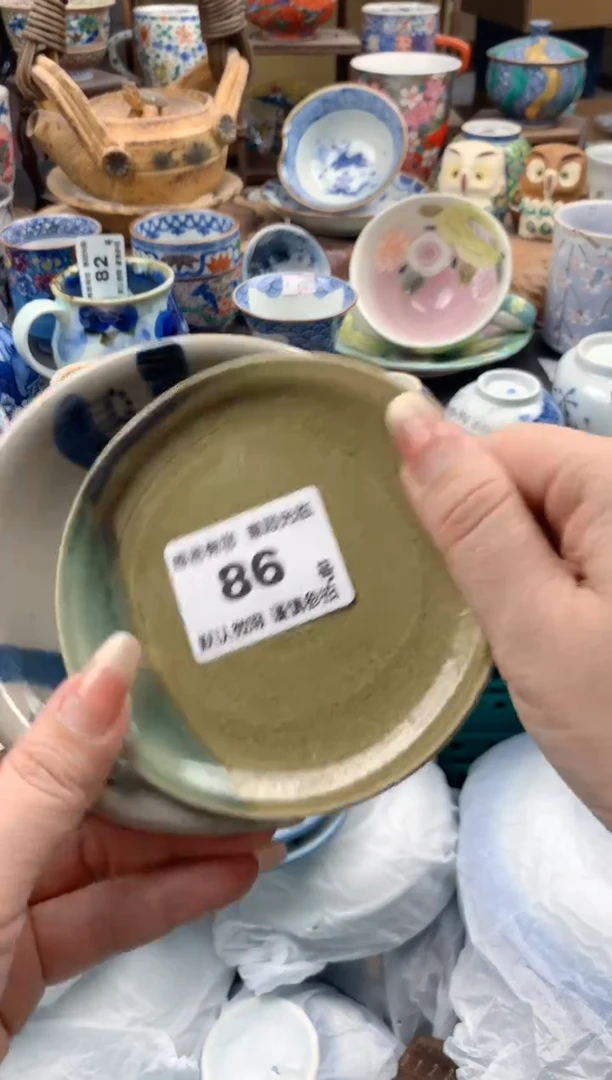 瓷片秋*雨86号九姑娘工艺品瓷器